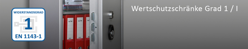 Grad 1 nach EN 1143-1 Grad 1 nach EN 1143-1