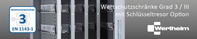 VdS III / 3 nach EN 1143-1 VdS III / 3 nach EN 1143-1