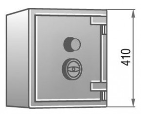 PRIMAT STARPRIM 1015/N-SM Alpha SM Wertschutzschrank Tresor Klasse I (1) nach EN 1143-1