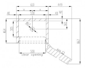 PRIMAT STARPRIM 4080/N Wertschutzschrank Tresor 600x610x464 Klasse IV (4) nach EN 1143-1