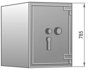 PRIMAT STARPRIM 4095/N Wertschutzschrank Tresor Klasse IV (4) nach EN 1143-1