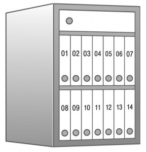 PRIMAT STARPRIM 2175/N Wertschutzschrank Tresor Klasse II (2) nach EN 1143-1